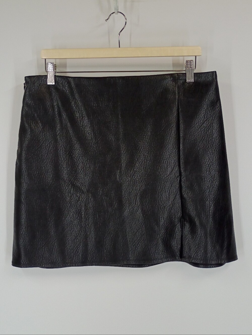 Old Navy Faux Leather Mini Skirt
